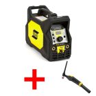 ESAB Renegade ET 300IP MMA/TIG HEGESZTŐINVERTER CSOMAG (GÁZHŰTÉSES)