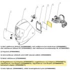 ESAB RAHMEN FÜR OPTISCHE KORREKTURGLÄSER SENTINEL A60