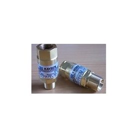 KAYSER RÜCKSCHLAGSICHERUNG FÜR DRUCKREGLER, SAUERSTOFF