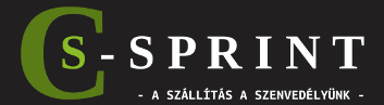 CS-Sprint raklapos házhozszállítás